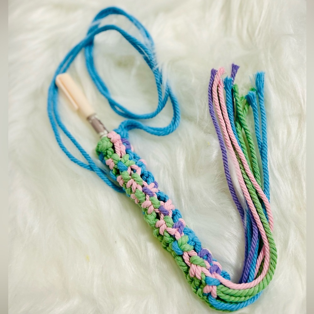 Macrame Pen Holder